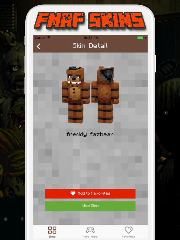 FNAF Skins for Minecraft PE - Pocket Editionのおすすめ画像3