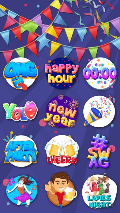 How to cancel & delete Party Time Stickers for iMessage – Fun.ny App from iphone & ipad 3