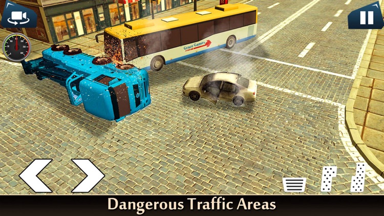 City Highway bus Racing - Traffic Rush Simulator screenshot-3