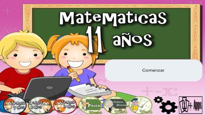 How to cancel & delete Matemáticas 11 años from iphone & ipad 1