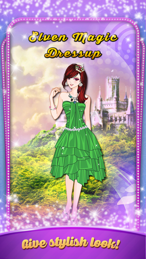 Magic Castle: Elves Dressup. Stylish pri