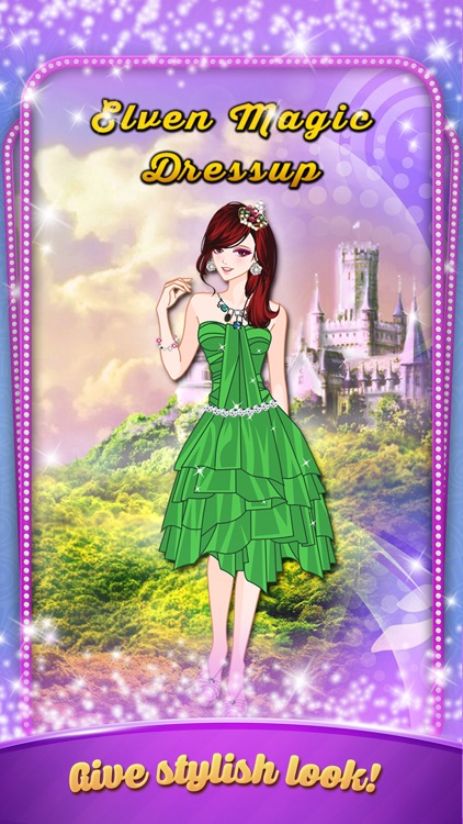 Magic Castle: Elves Dressup. Stylish princess