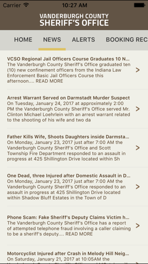 Vanderburgh County Sheriff(圖2)-速報App