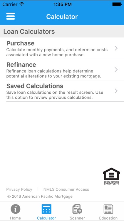 Atlantic Mortgage App