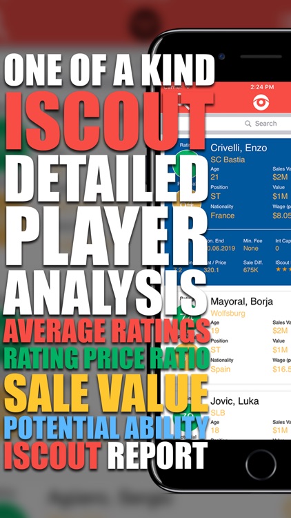 iScout - FM 2017 Football Player Scout