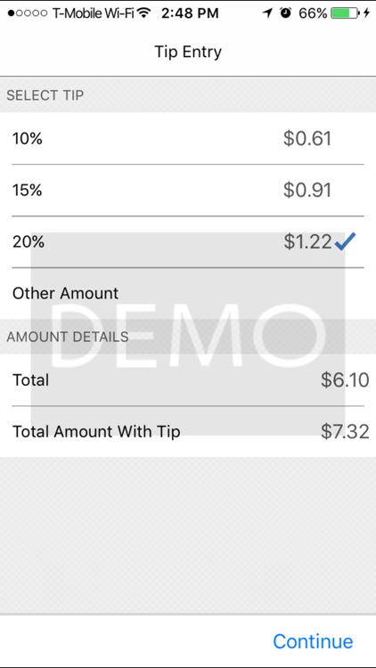 Heartland Mobile Payments Restaurant