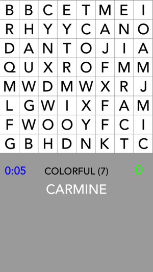 WordSearch - 30 Seconds game(圖2)-速報App