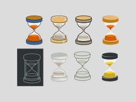 Hourglasses One Sticker Pack