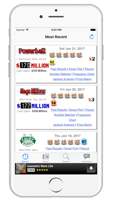 How to cancel & delete Results for CT Lottery - Connecticut Lotto from iphone & ipad 1