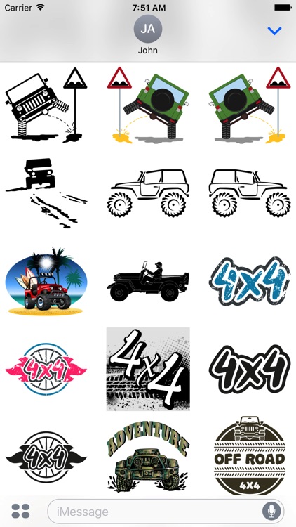 Its a Jeep Thing Sticker Pack screenshot-4
