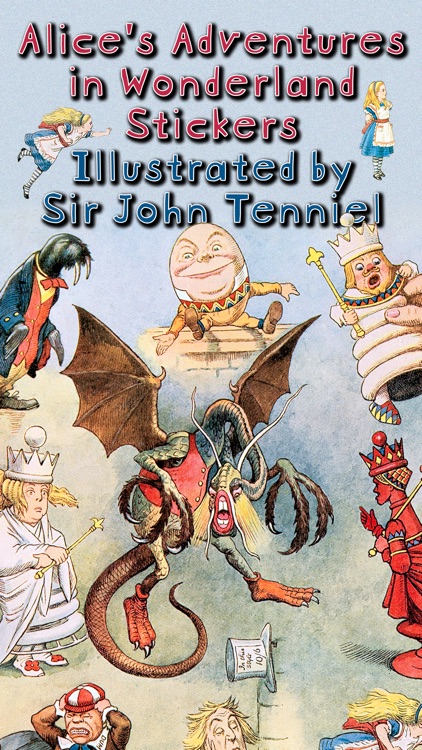 Alice's Adventures in Wonderland Stickers