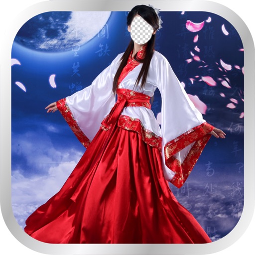 Chinese Ancient Dynasty Costumes Photo Montage Icon