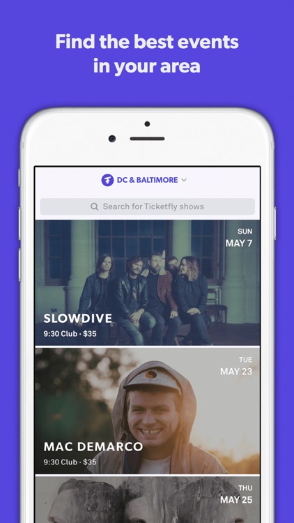 Ticketfly - Buy tickets for live events near you