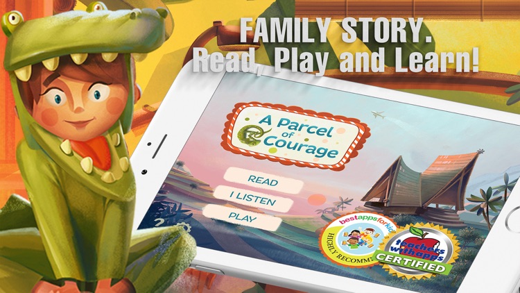 A Parcel of Courage free interactive book for kids screenshot-0