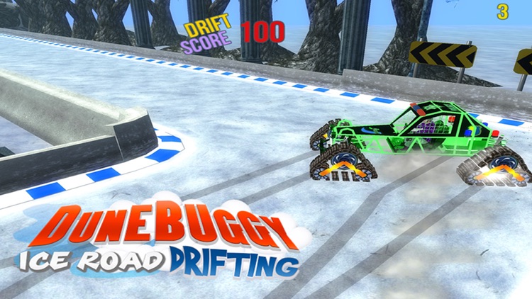 Dune Buggy Ice Road Drifting - 3D Racing Game