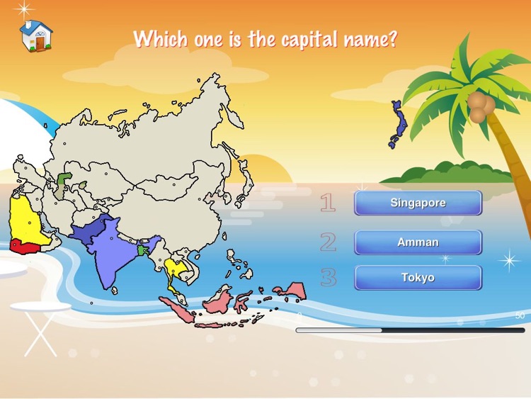 Asia Puzzle Map screenshot-3