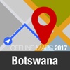 Botswana Offline Map and Travel Trip Guide