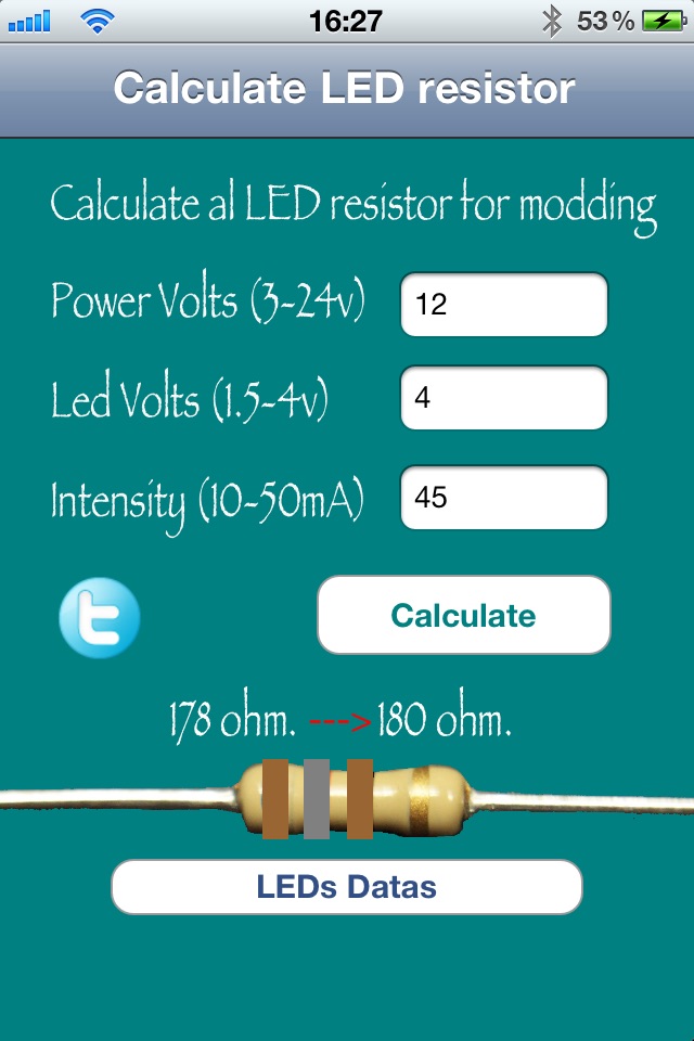 iLEDs Calculate screenshot 2