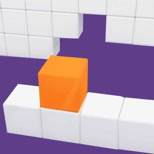 Fill the hole - Roll the cube to the left or right iOS App