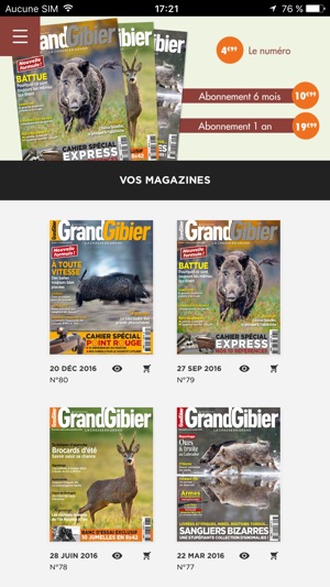 Grand Gibier Magazine