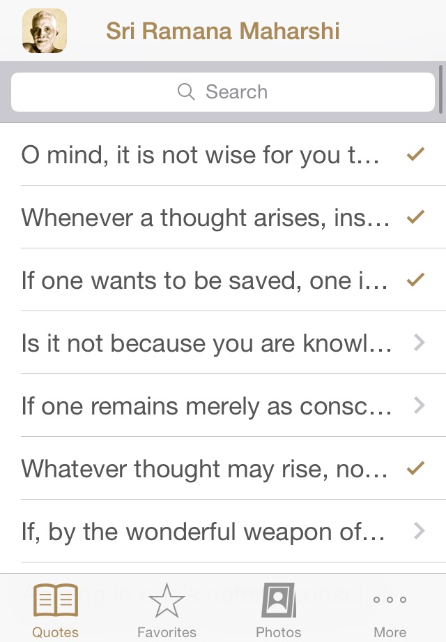 Ramana Maharshi Quotes screenshot 2