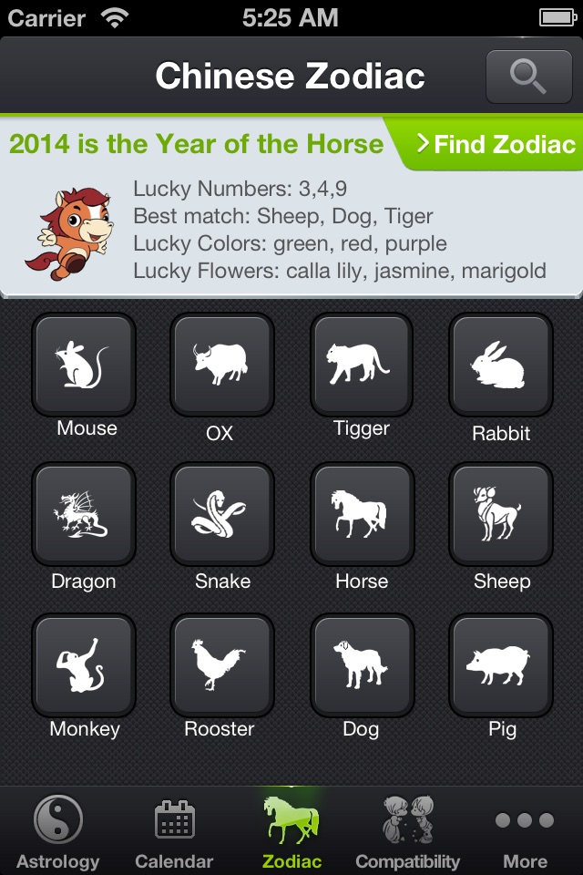 Chinese Astrology Tools screenshot 3