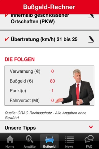 ÖRAG MEINRECHT-Anwaltsnotruf screenshot 2