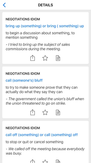 Negotiation & Business idioms(圖1)-速報App