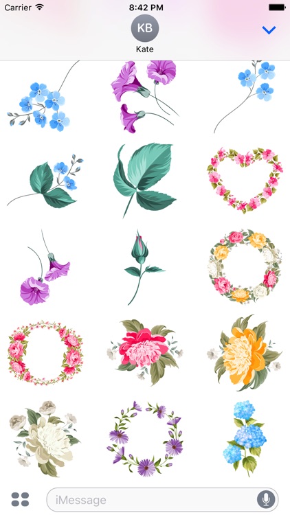 Spring Flowers Limited Edition Stickers