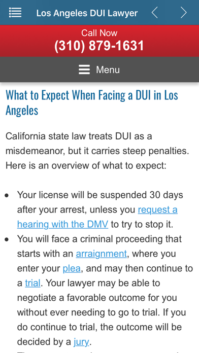 How to cancel & delete Los Angeles DUI Lawyer from iphone & ipad 2