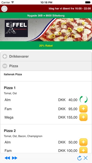 Eiffel Pizza Silkeborg(圖2)-速報App