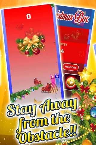Christmas Box and Avoid the Obstacles! screenshot 2