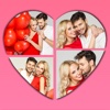 Valentine's Day Collage Frames! Love Photo Editor