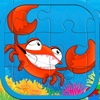 Sea Ocean Animals Jigsaw Puzzle Game For kids