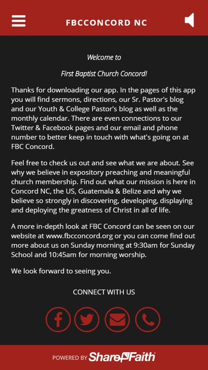 FBCConcord NC