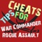 Cheats Tips For War Commander Rogue Assault