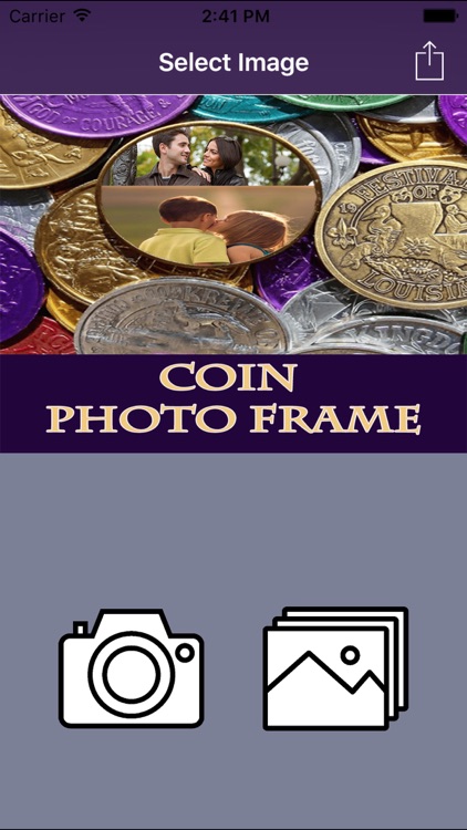 Photo On Coin Photo Frame