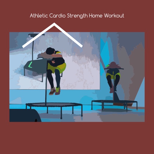 Athletic cardio strength home workout