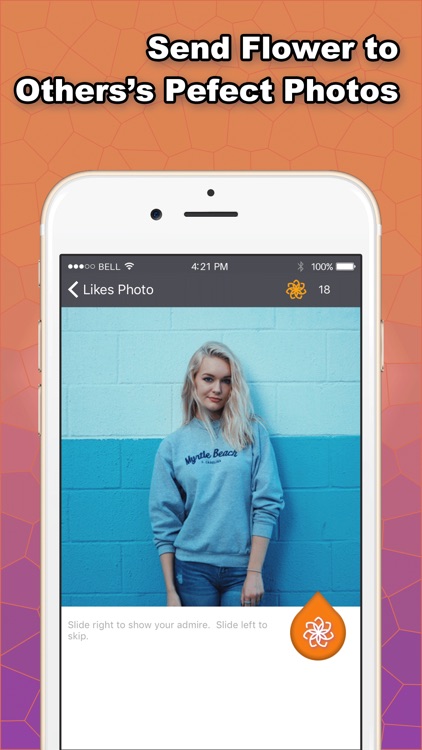 Show off Super Likes on Photos to Get More Flowers