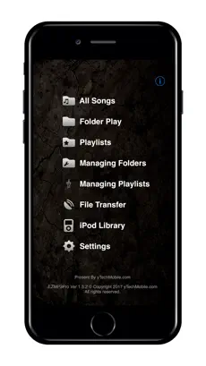 Screenshot 1 EZMP3 Player iphone