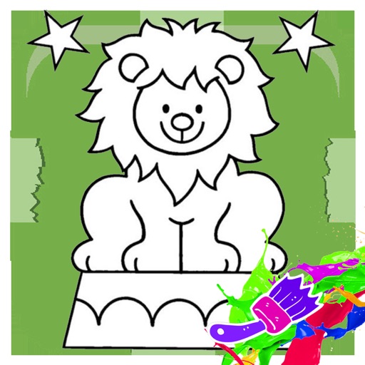 Animals Colorings Book for Kids Game Icon