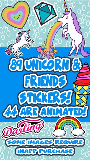 Unicorn Sticker Pack for Messaging