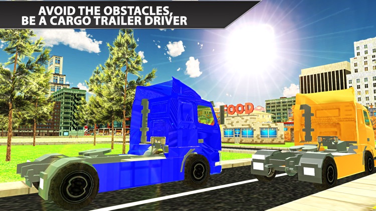 Heavy Truck Parking- Lorry Driving Trucker Game screenshot-3