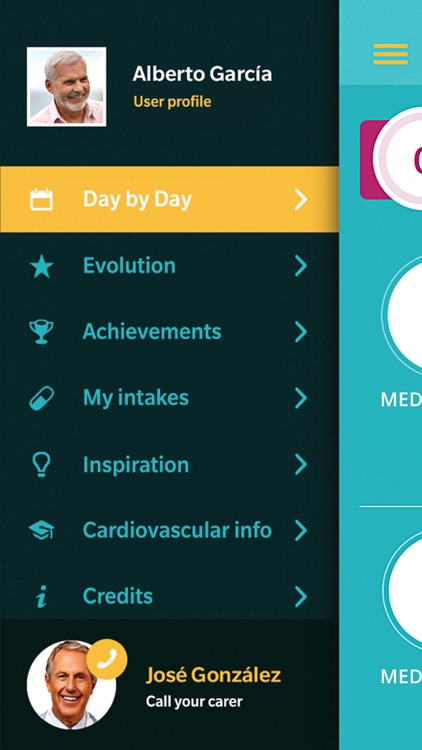 Day by day - Control over your cardio meds