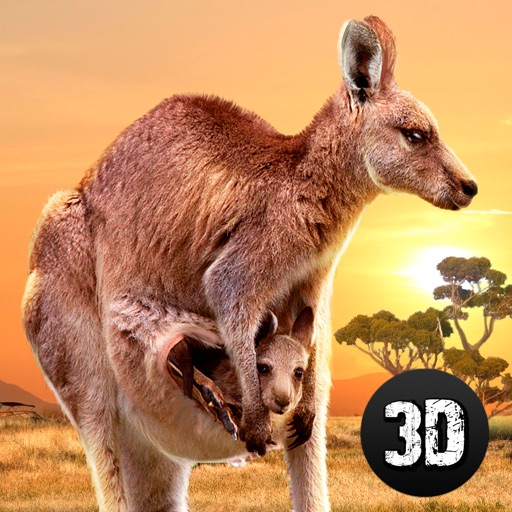 Red Kangaroo Survival Simulator Icon