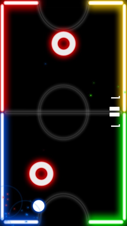 Glow Air Hockey - 2 Player Laser Hockey HD screenshot-3