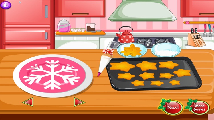 Moana Cooking cake Christmas - girl games for free
