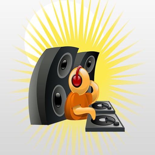 DJ Producer Trap EDM Dance Party Stickers icon
