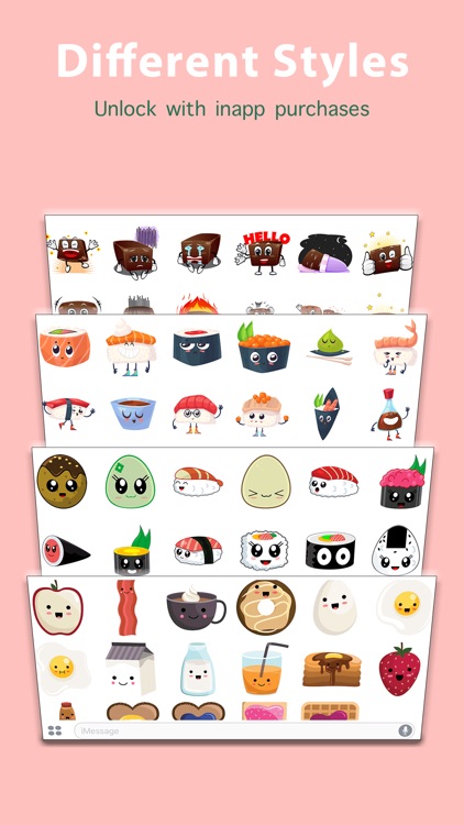 Kawaii Food Sticker screenshot-3