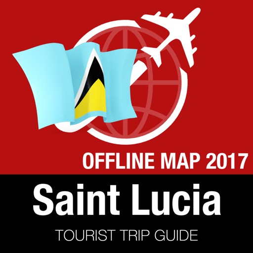 Saint Lucia Tourist Guide + Offline Map